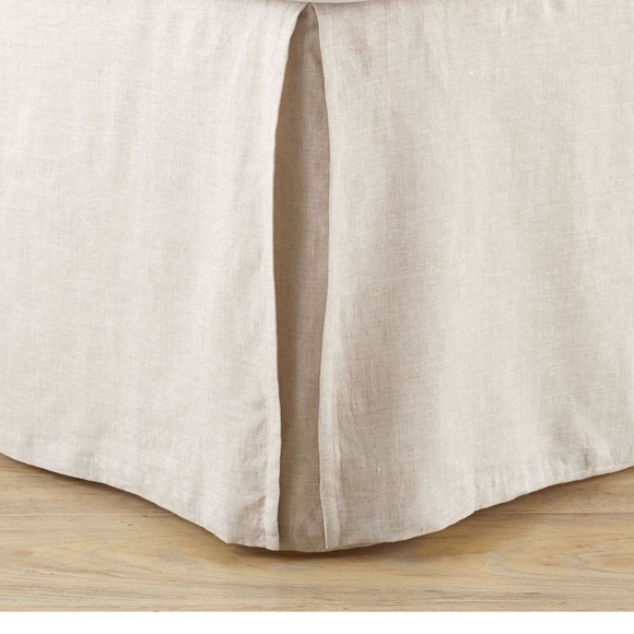 Pottery Barn Bedding Pottery Barn Flax Natural Linen 8 Box Pleat